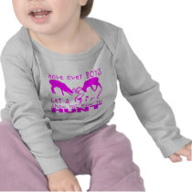 GIRL DEER HUNTING T SHIRTS