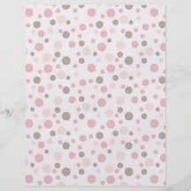 Girl Dual-Sided Scrapbook Paper Flyer