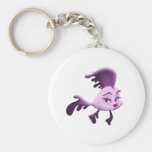Girl Fish Keychain
