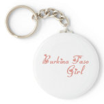 Girl from Burkina Faso keychains