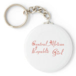 Girl from Central African Republic keychains