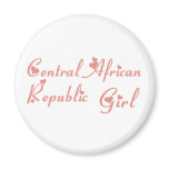 Girl from Central African Republic magnets