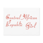 Girl from Central African Republic postcards