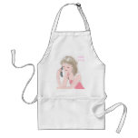 girl gabbing on the cell-phone aprons