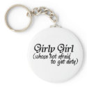 Girl Girl-get dirty keychains