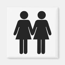 Girl + Girl Magnet