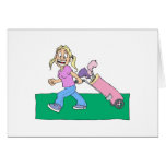 Girl Golfers Card