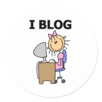 Girl I Blog  Stickers
