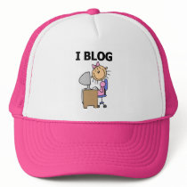 Girl I Blog t-shirts and Gifts Mesh Hats