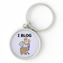 Girl I Blog t-shirts and Gifts Key Chains