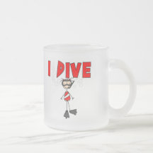 Girl I Dive T-shirts and Gifts Mugs