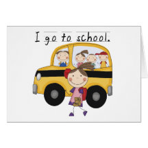 Girl I Go To  School T-shirts and Gifts Card