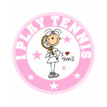 Girl I Play Tennis Tshirts and gifts
