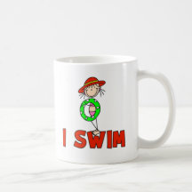Girl I Swim Mug