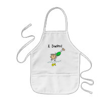 Girl I Swim T-shirts and Gifts Aprons