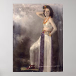 Girl in a grass skirt posters