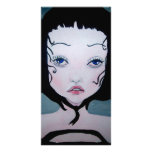 girl in black fotokort photo cards