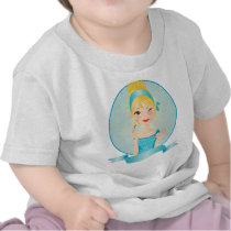 Girl in blue t-shirts