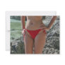 Girl in Boracay Custom Invitation