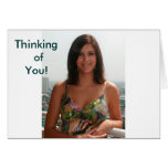Girl in Manila Greeting Card