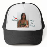 Girl in Manila Mesh Hat