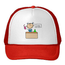 Girl In Science Lab Hat