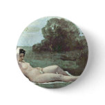 Girl In The Open,  By Jean-Baptiste-Camille Corot buttons