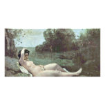 Girl In The Open,  By Jean-Baptiste-Camille Corot photo cards