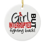 Girl Interrupted 2 AIDS Christmas Ornament