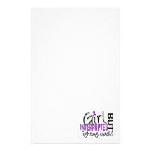 Girl Interrupted 2 Chiari Malformation Stationery Design