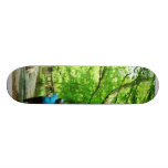 Girl Jogging With Dog Skate Deck
