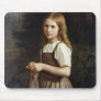 Girl Knitting, 1854 Mousepad