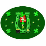 Girl Leprechaun 2 Photo Sculpture photo sculptures