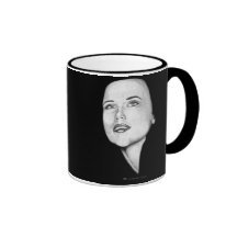 Girl looking forward mugs