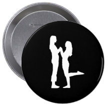 Girl Love - Pinback Button