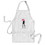 Girl  model Flower Aprons