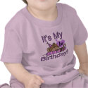 Girl Monkey 1st Birthday Tshirts and Gifts