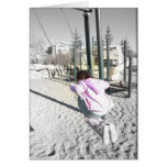 Girl on Swing cards
