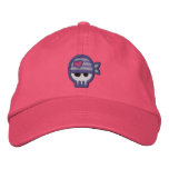 Girl Pirate Skull Embroidered Hat