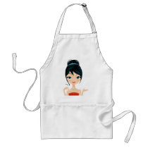 girl portrait aprons