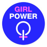 Girl Power stickers