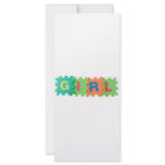 Girl rack cards