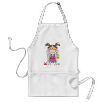Girl Relaxing at Beach Tshirts and Gifts Aprons