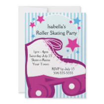 Girl Roller Skating Birthday Party