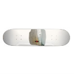 Girl Running On Florida Beach Skateboard Deck