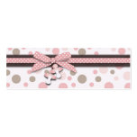 Girl Skinny Gift Tag business cards