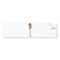 Girl Smile bumper stickers