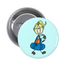 GIrl Soccer Practice T-shirts and Gifts Buttons