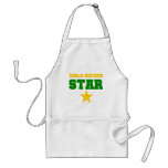 Girl Soccer Star Aprons