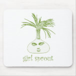 Girl Sprout Mouse Mats